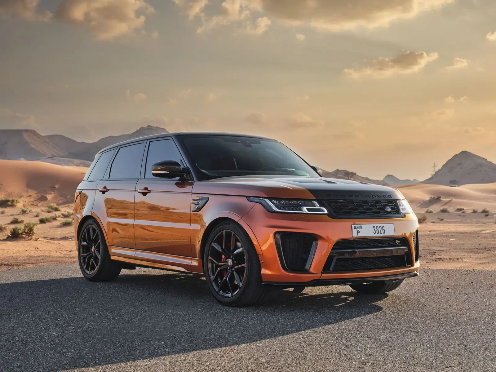 Range Rover Orange